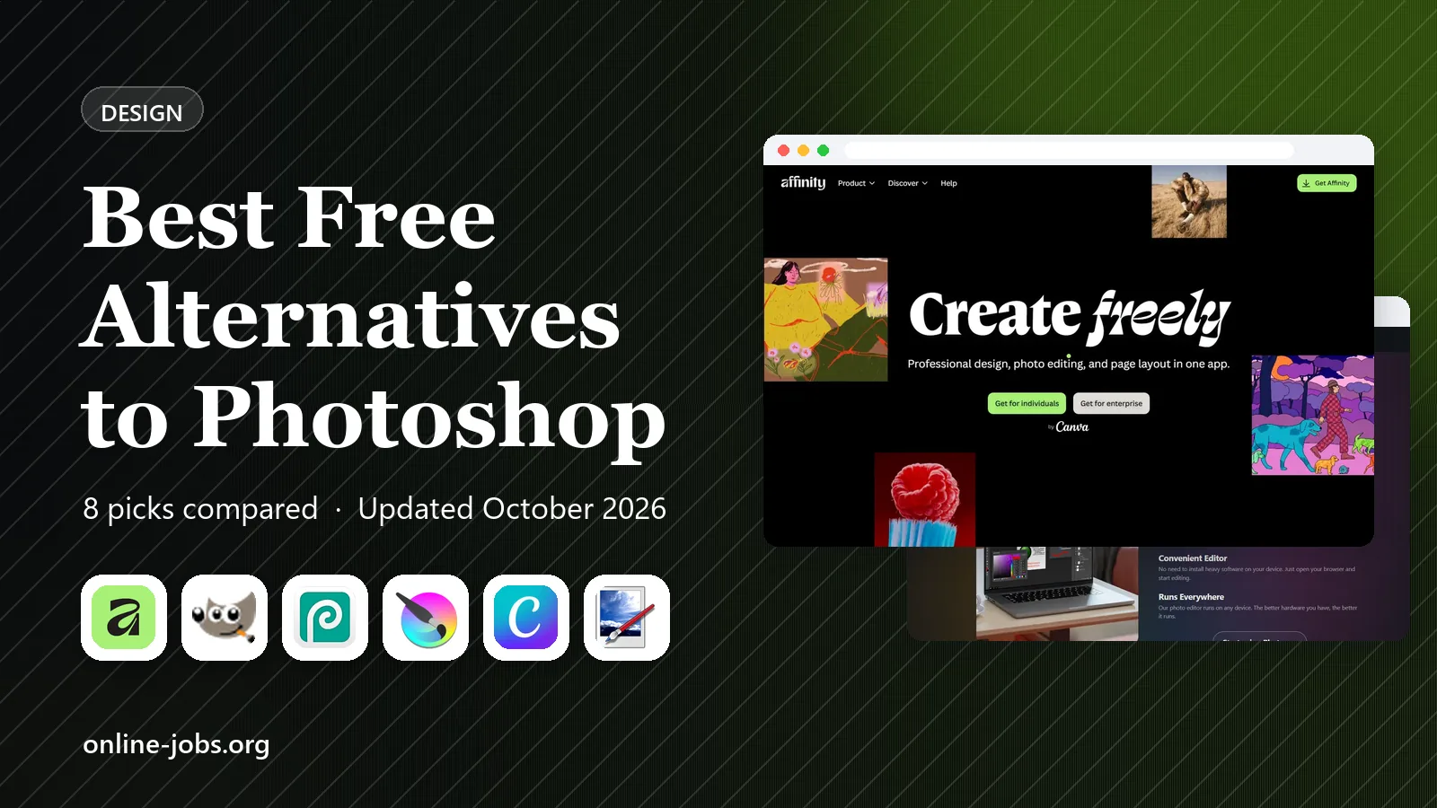 Best Free Alternatives to Photoshop in 2026: 8 Tools Compared