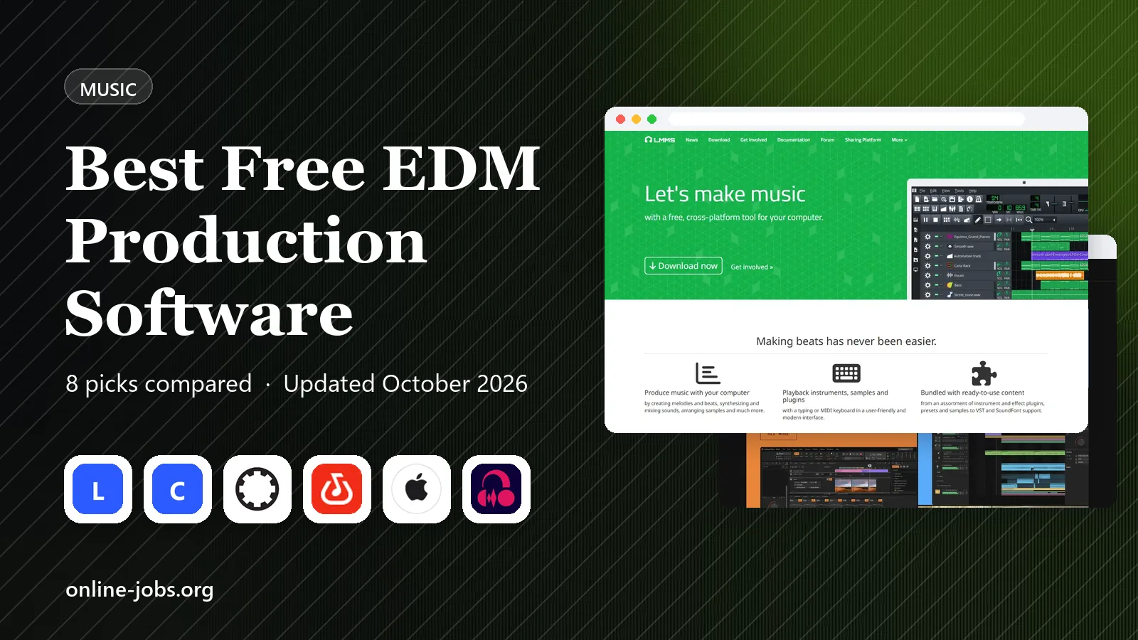 Best Free EDM Production Software in 2026: 8 Tools Compared