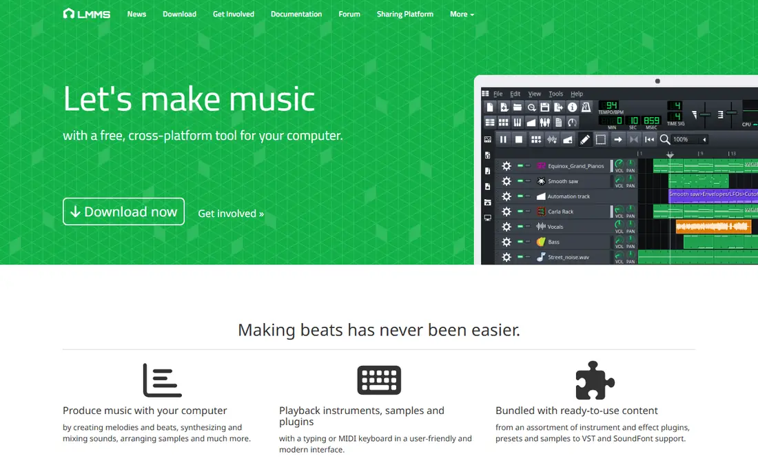 LMMS website