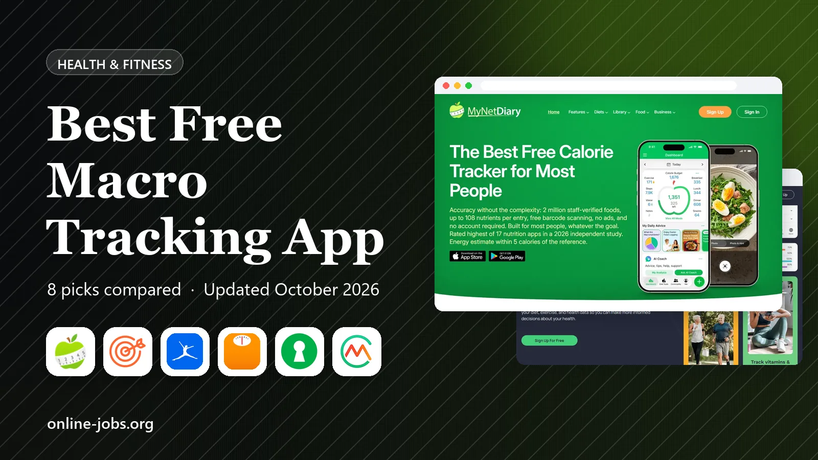 Best Free Macro Tracking App in 2026: 8 Apps Compared