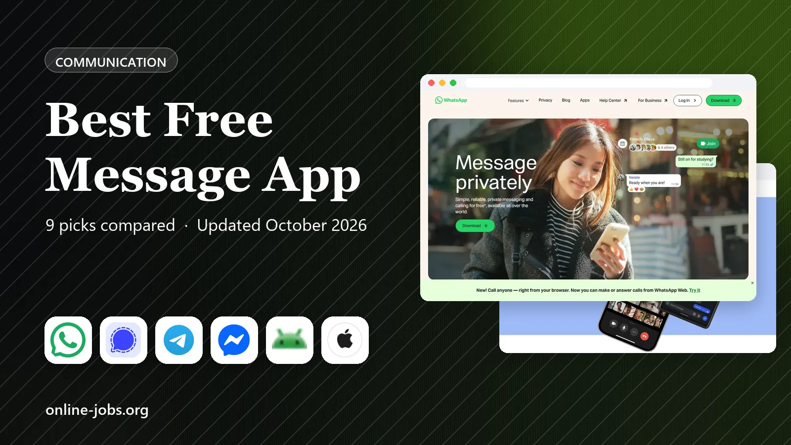 Best Free Message App in 2026: 9 Apps Compared