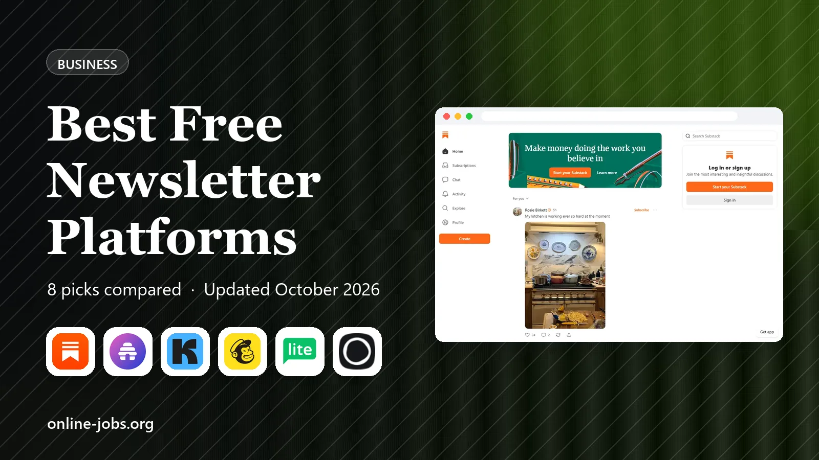 Best Free Newsletter Platforms in 2026: 8 Platforms Compared