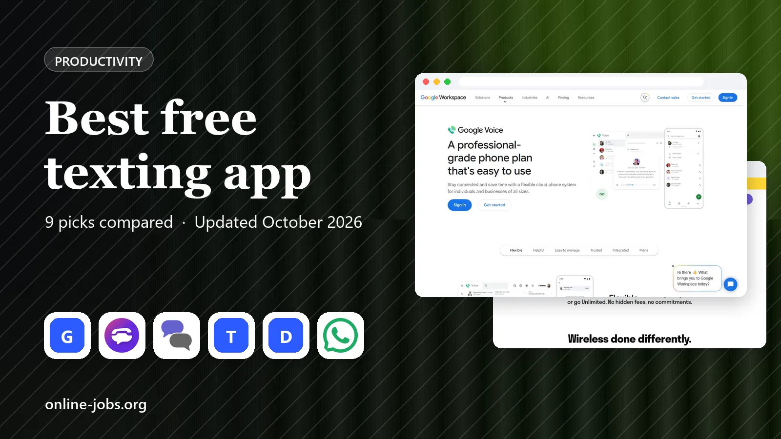 Best free texting app in 2026: 9 Apps Compared