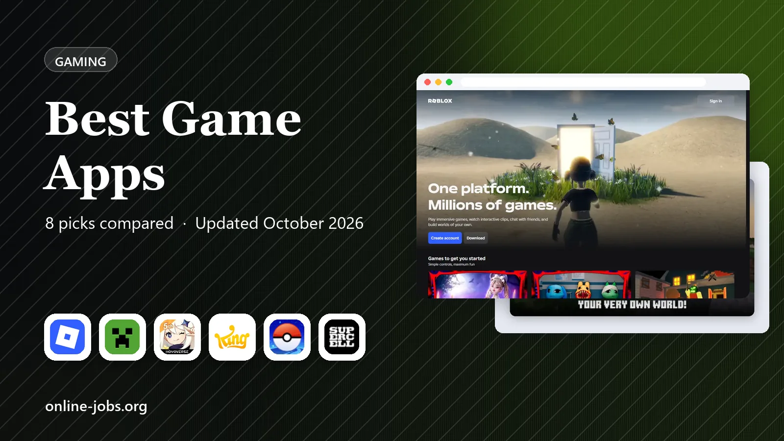 Best Game Apps in 2026: 8 Apps Compared