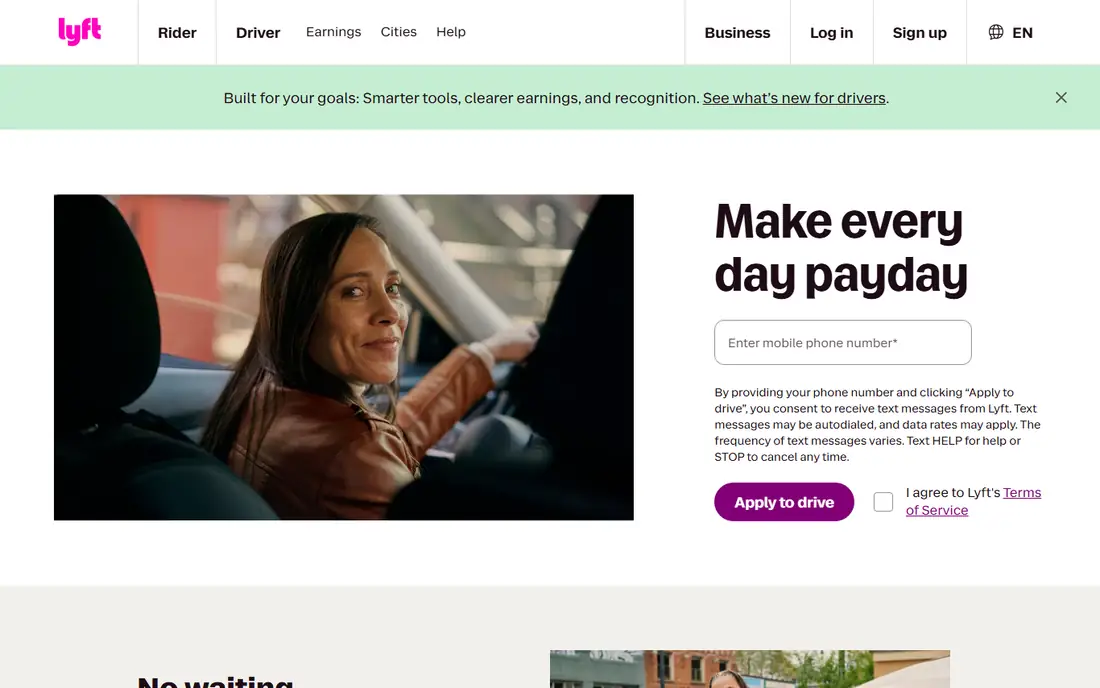 Lyft website