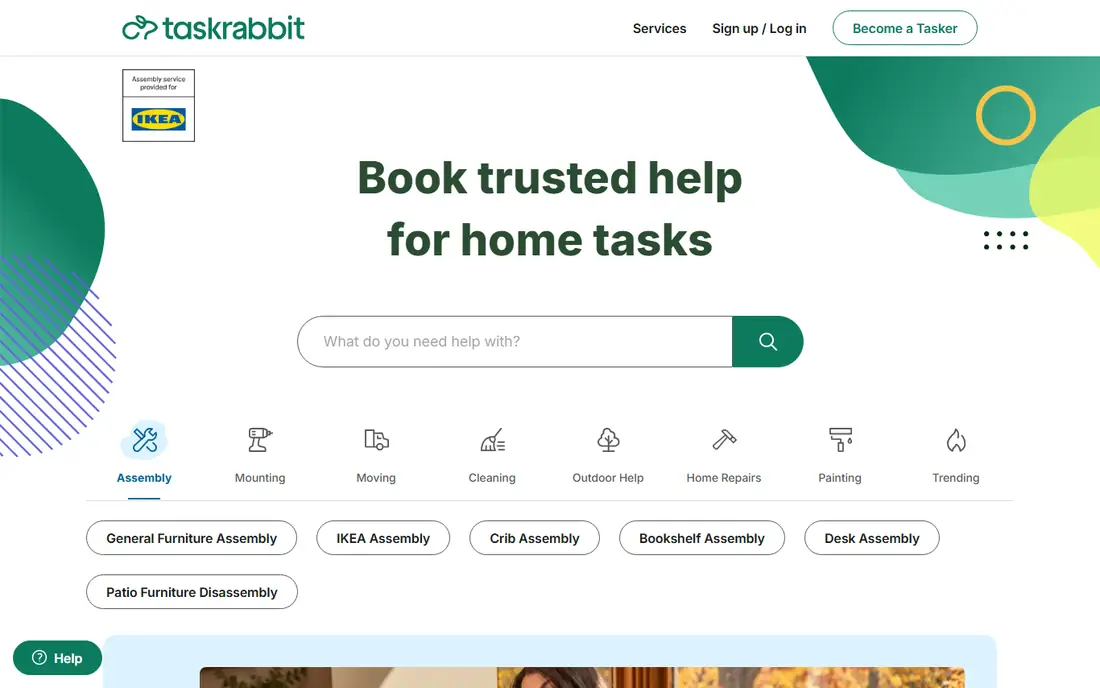 TaskRabbit website