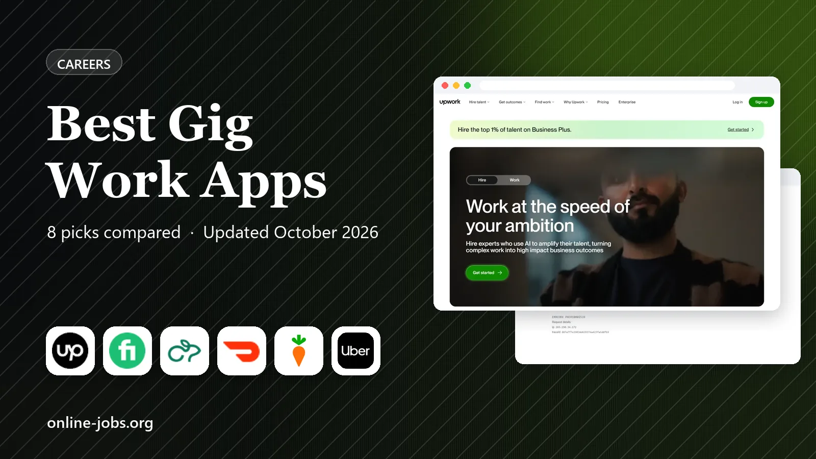 Best Gig Work Apps in 2026: 8 Apps Compared