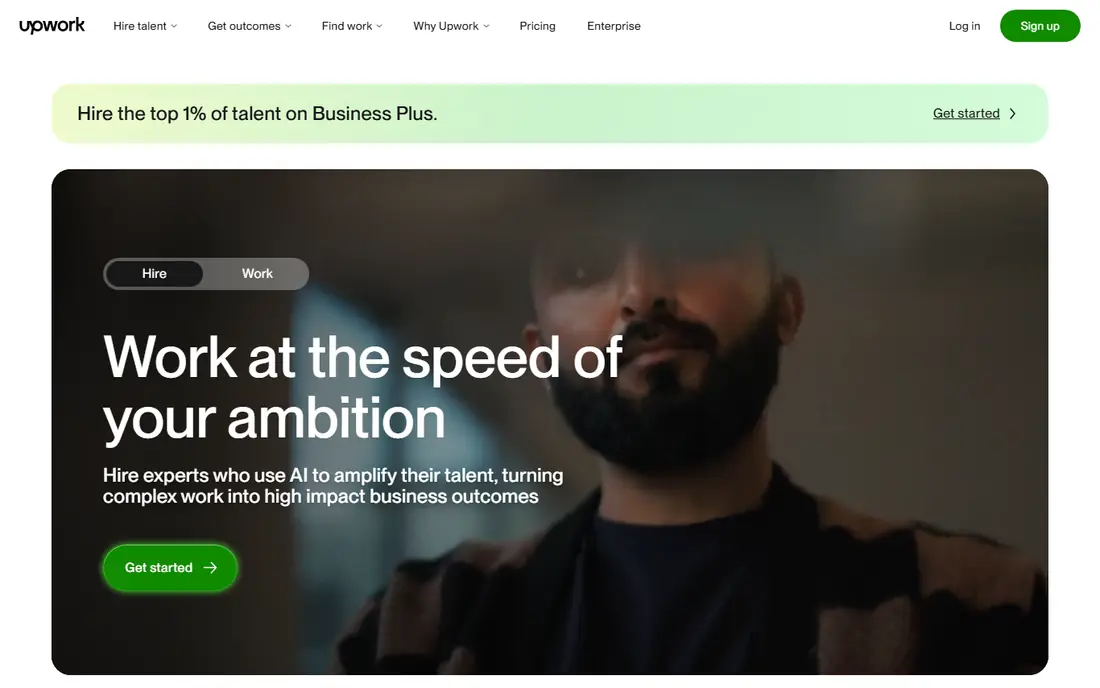 Upwork website