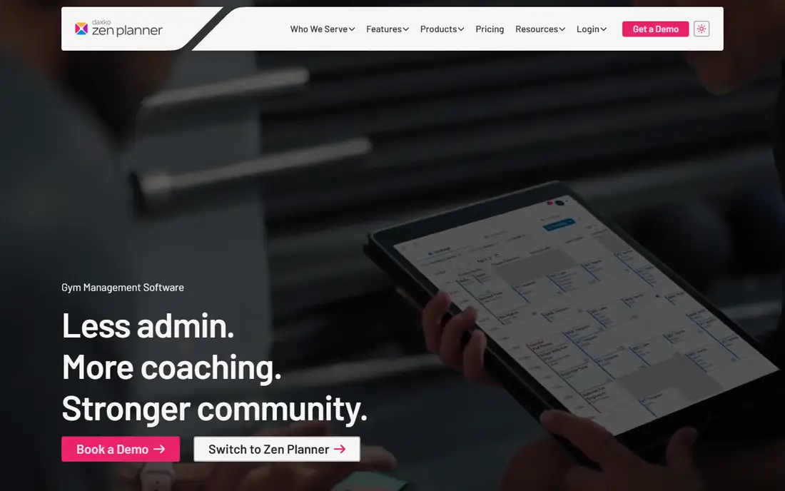 Zen Planner website