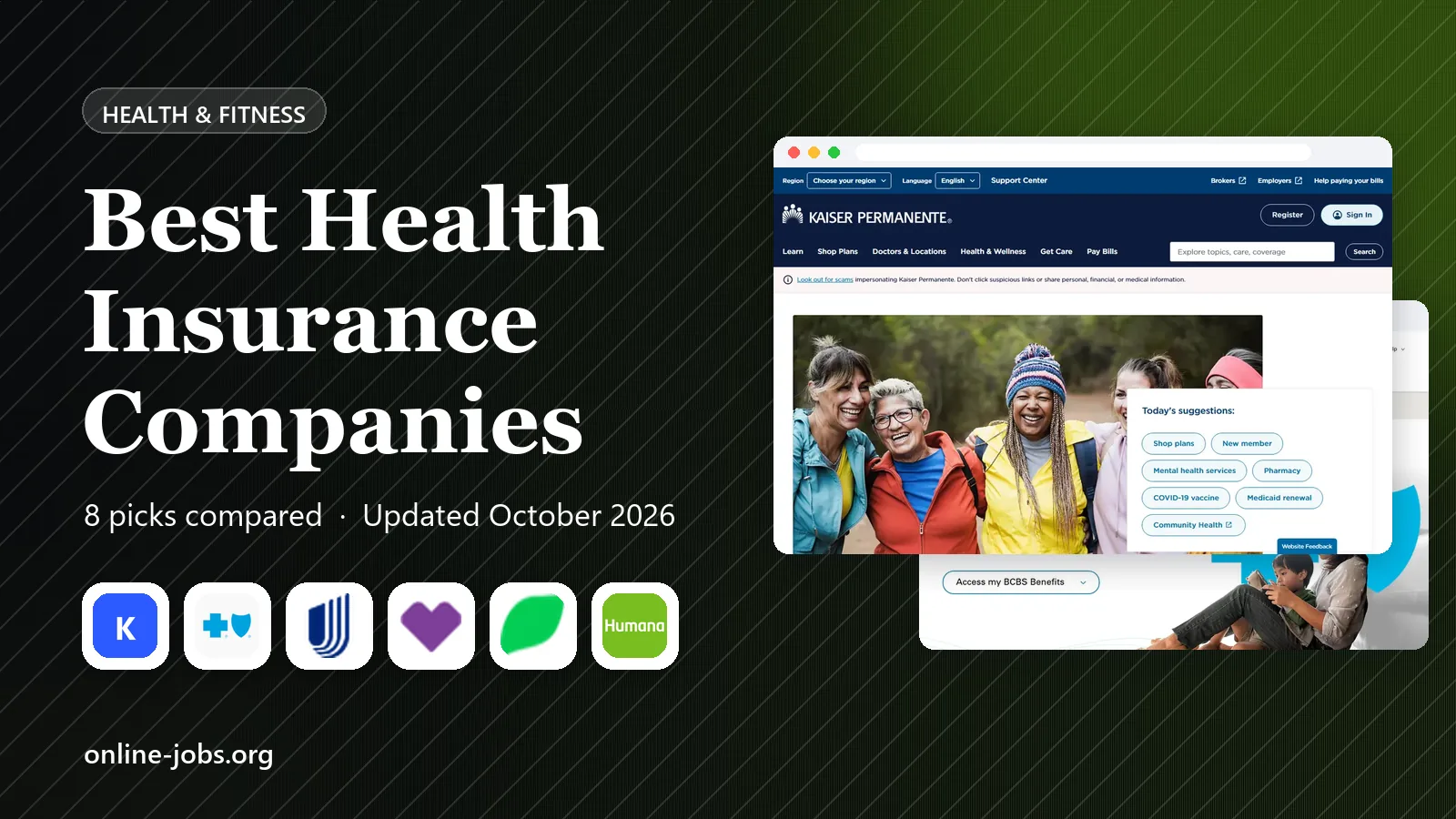 Best Health Insurance Companies in 2026: 8 Companies Compared