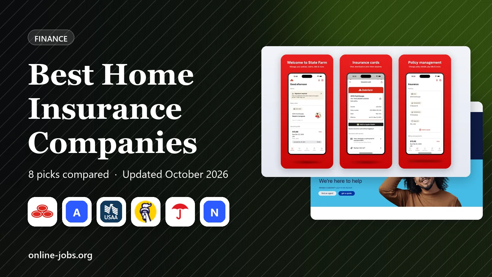 Best Home Insurance Companies in 2026: 8 Companies Compared