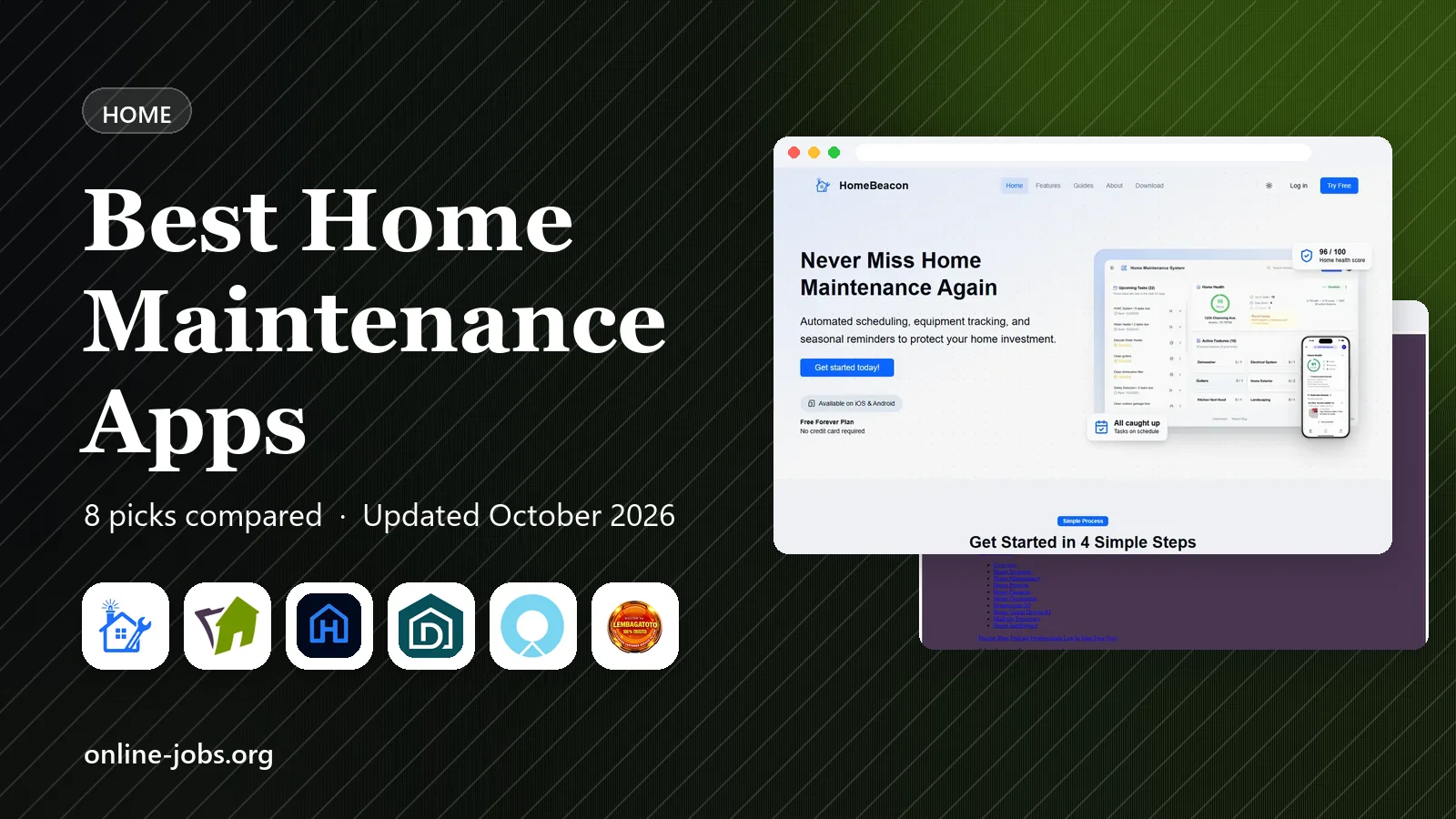 Best Home Maintenance Apps in 2026: 8 Apps Compared