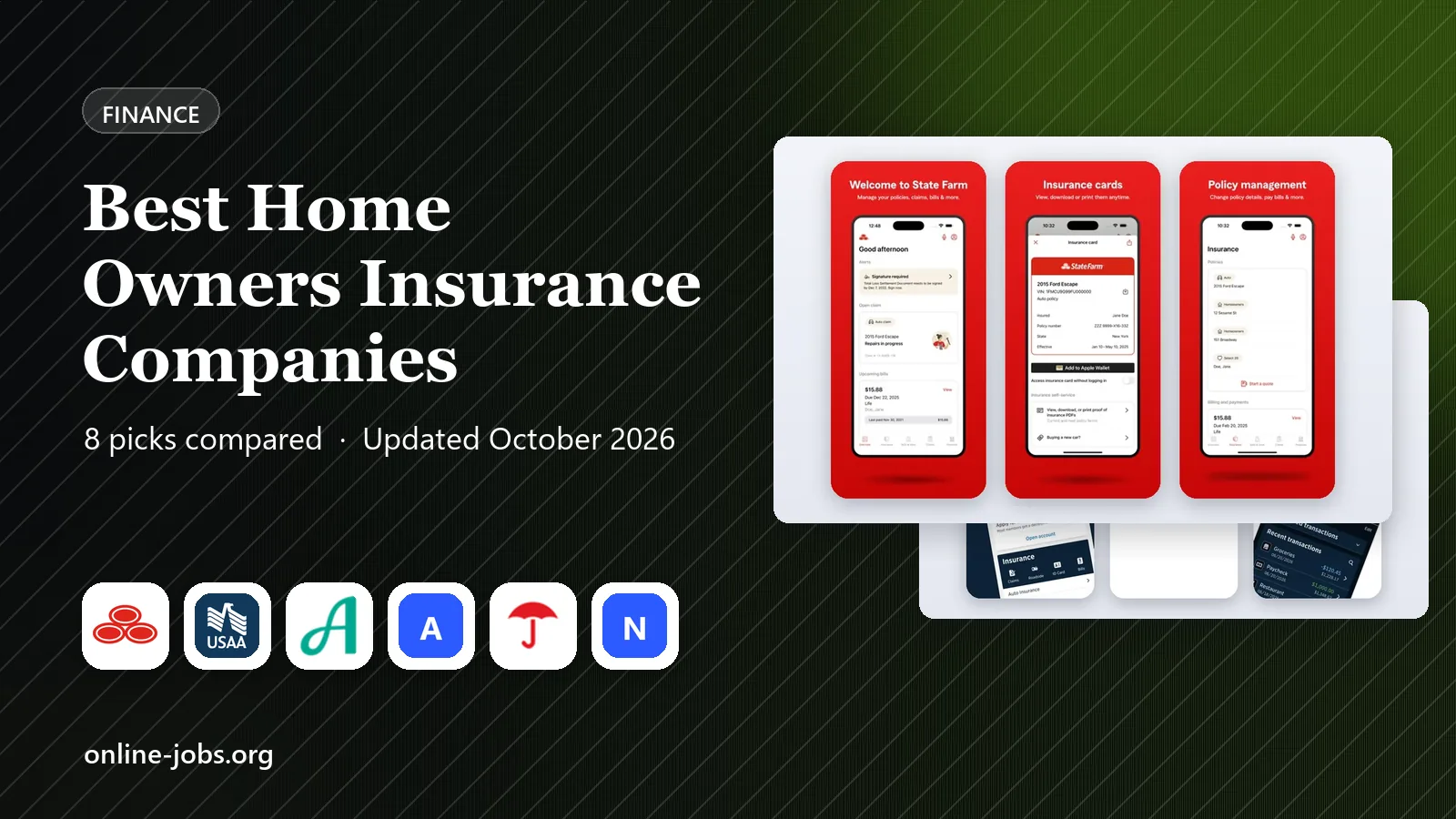 Best Home Owners Insurance Companies in 2026: 8 Services Compared