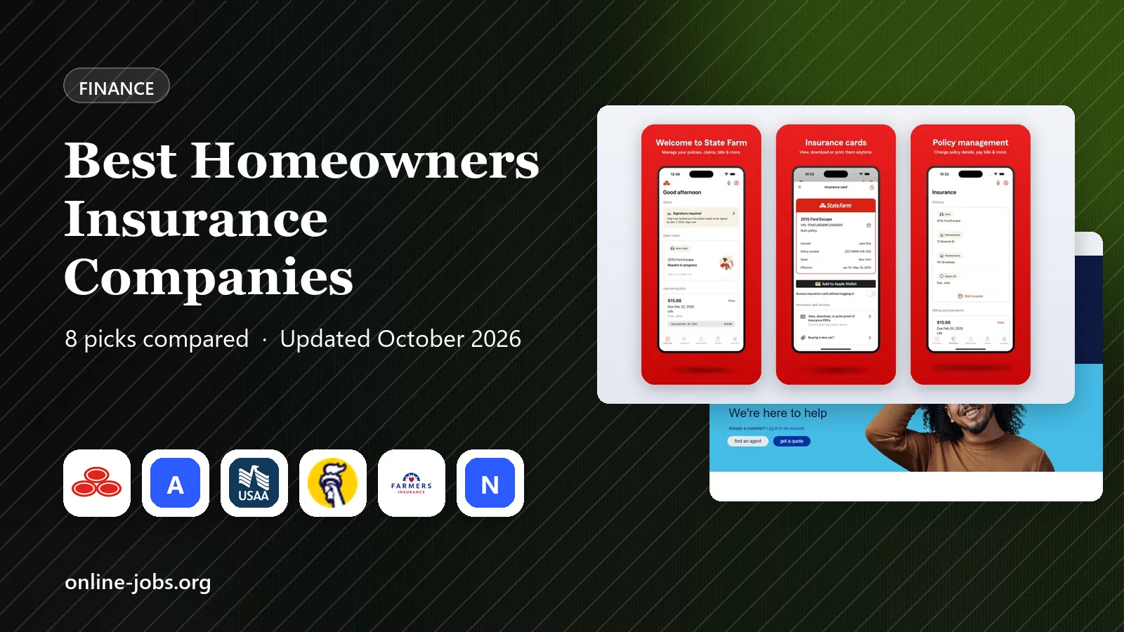Best Homeowners Insurance Companies in 2026: 8 Companies Compared