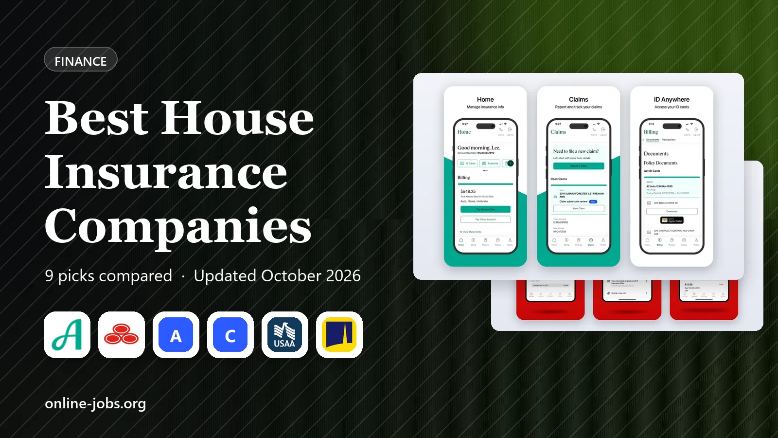 Best House Insurance Companies in 2026: 9 Companies Compared