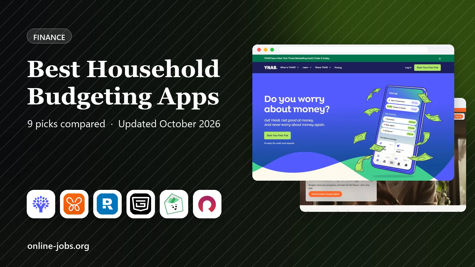 Best Household Budgeting Apps in 2026: 9 Apps Compared