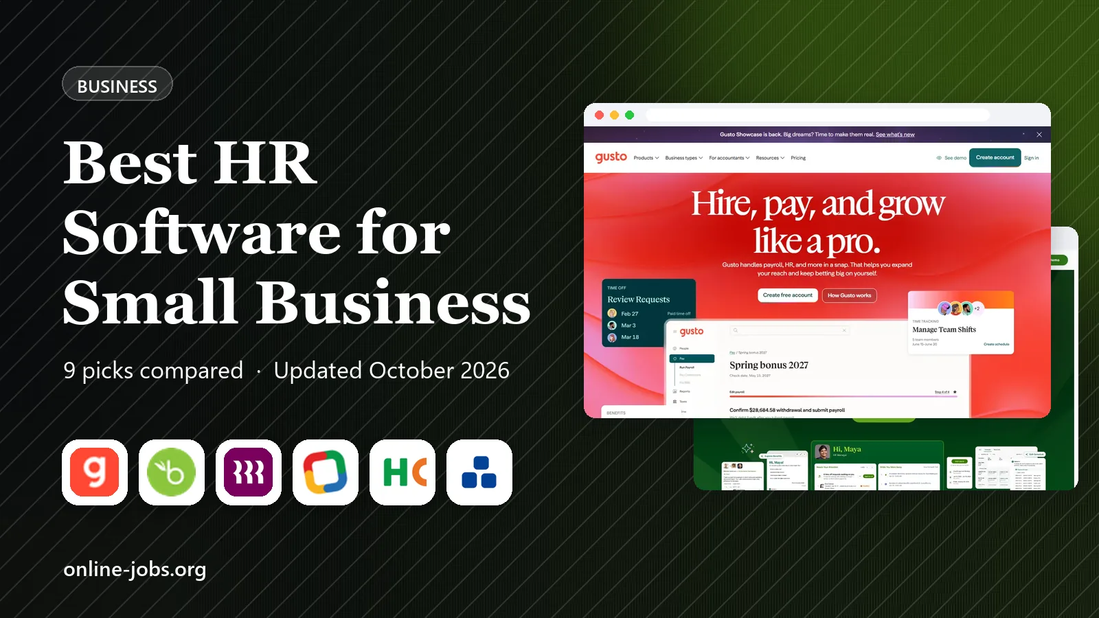 Best HR Software for Small Business in 2026: 9 Platforms Compared
