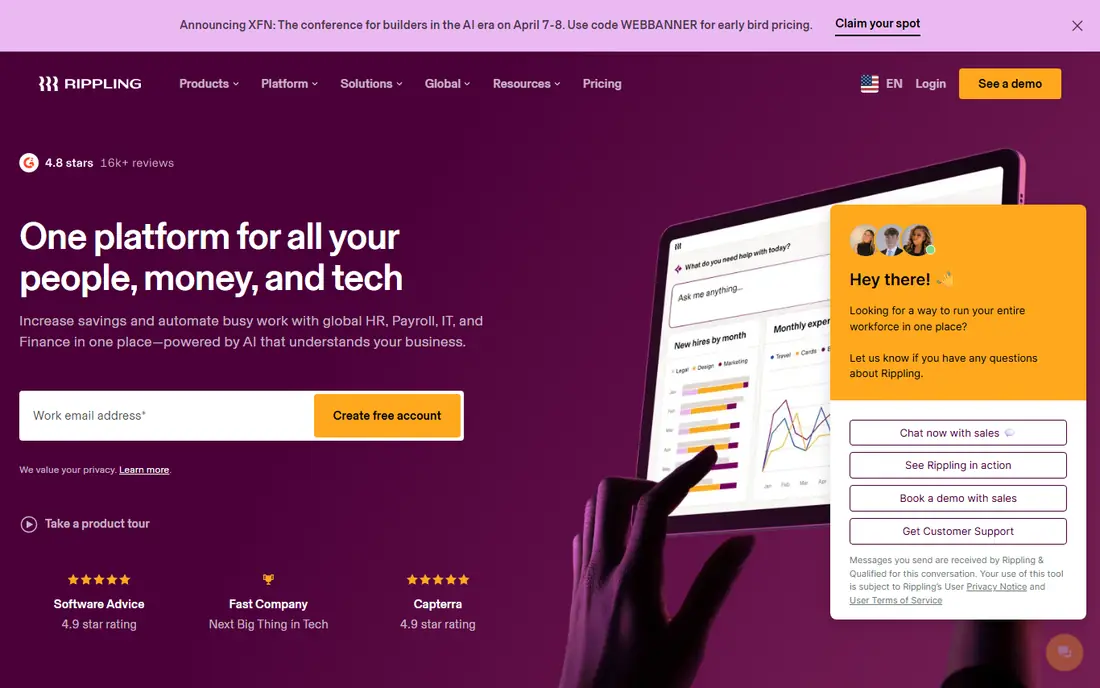 Rippling website