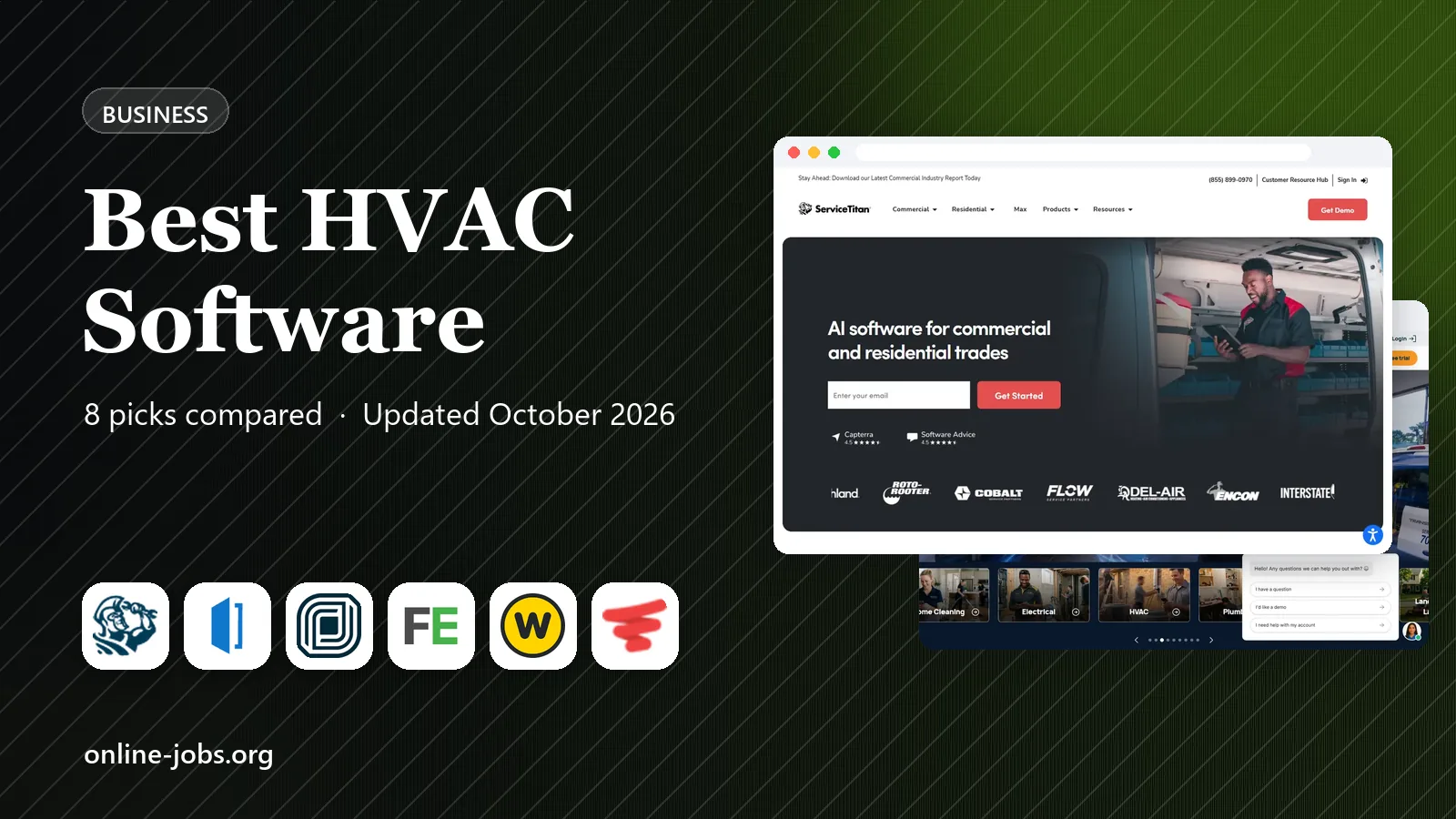 Best HVAC Software in 2026: 8 Products Compared