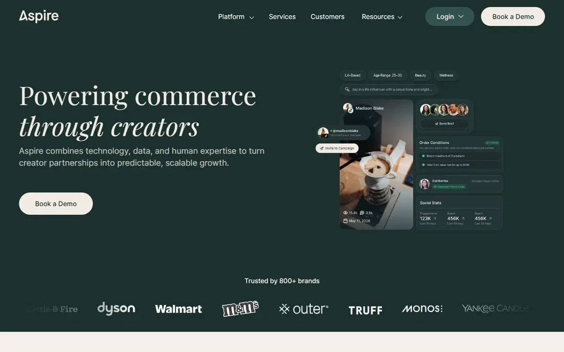 Aspire website