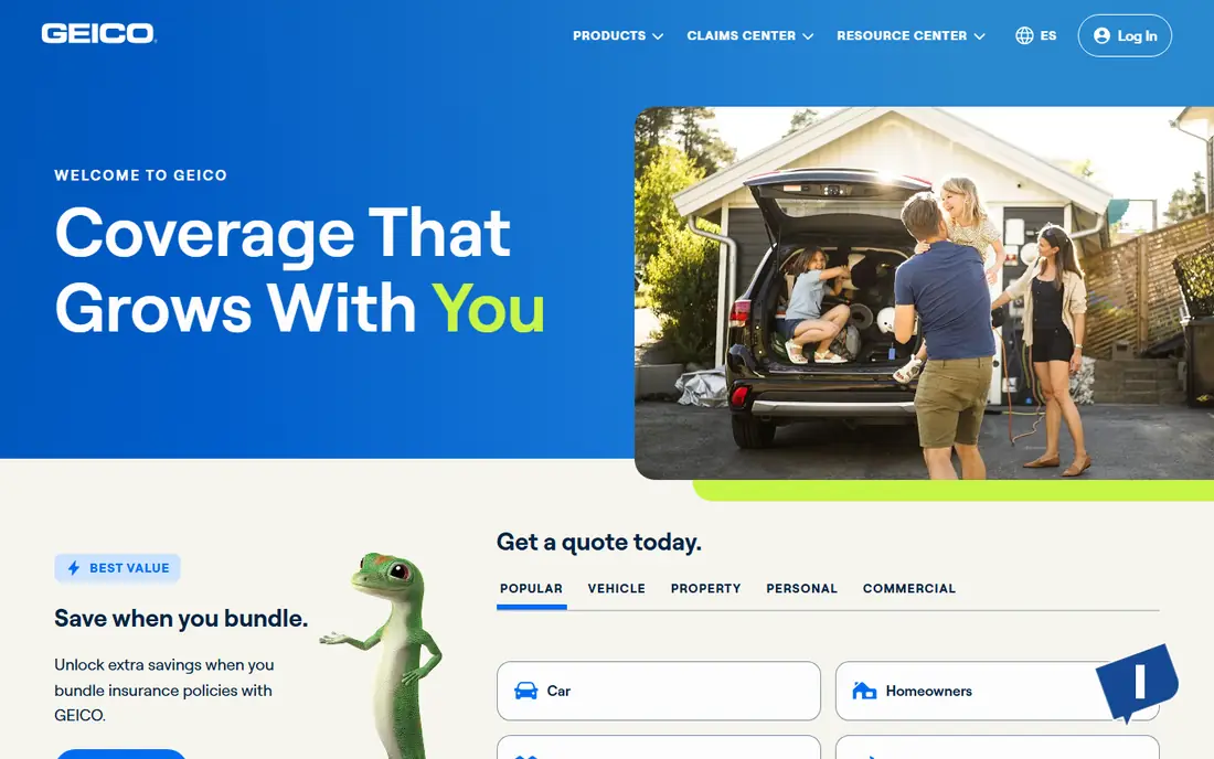 GEICO website