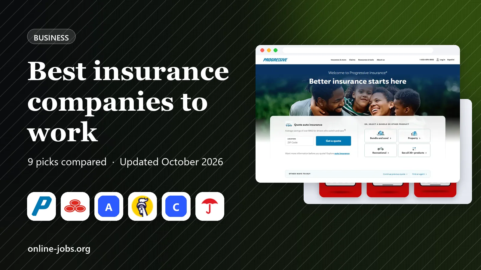 Best insurance companies to work in 2026: 9 employers Compared