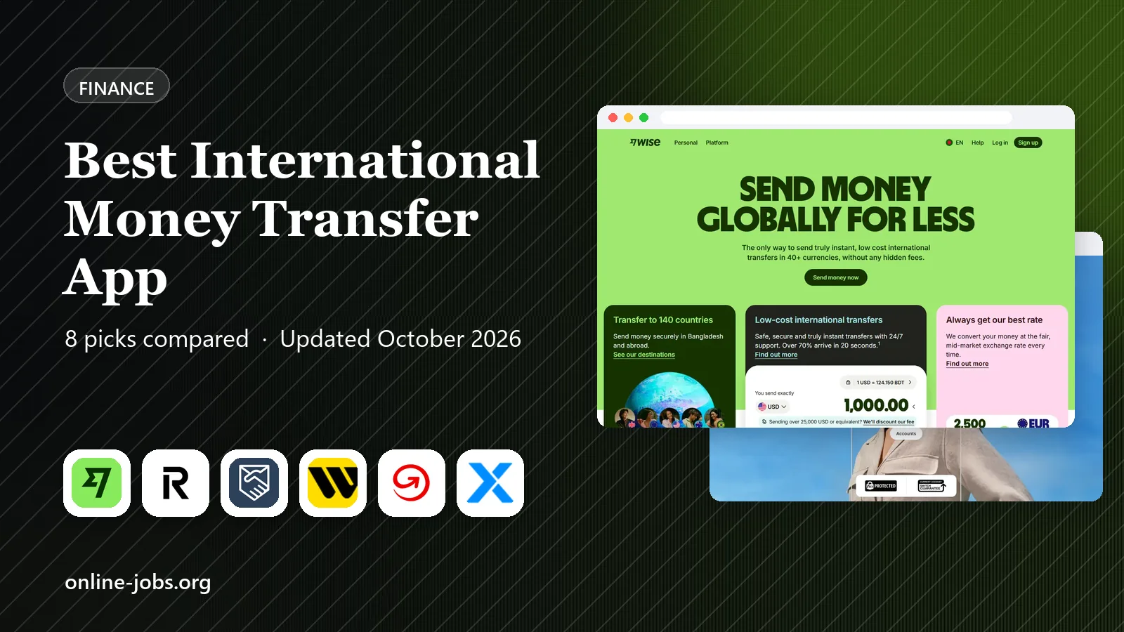 Best International Money Transfer App in 2026: 8 Apps Compared