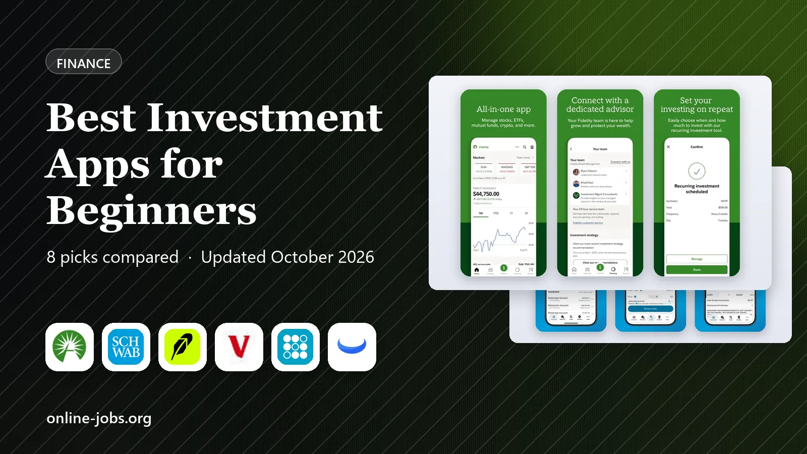 Best Investment Apps for Beginners in 2026: 8 Apps Compared
