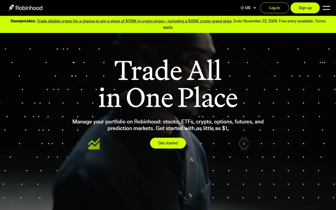 Robinhood website