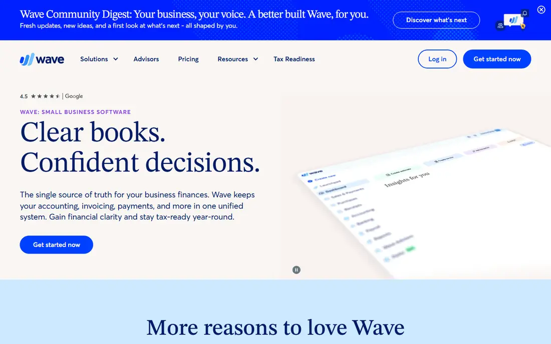 Wave website