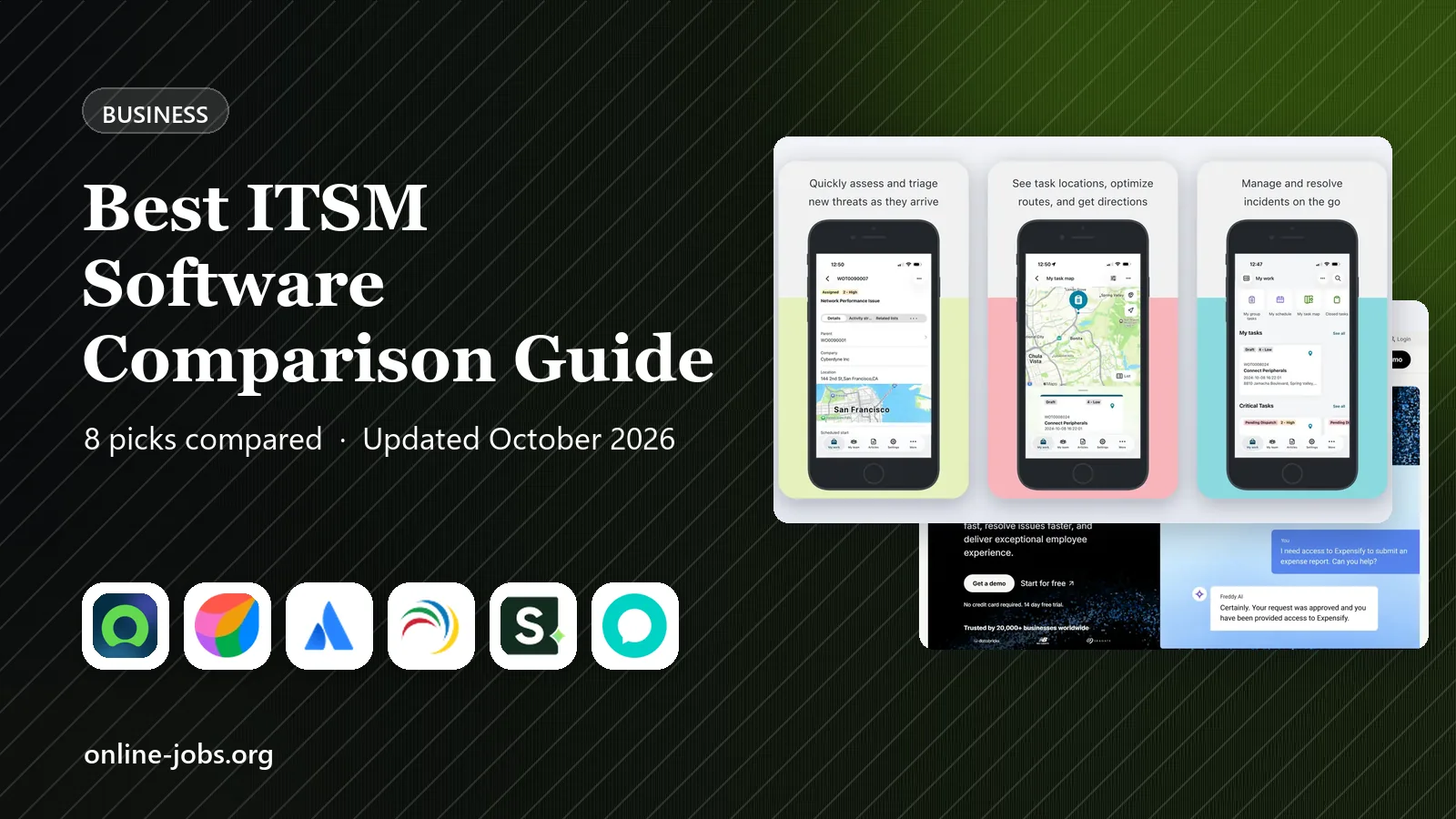 Best ITSM Software Comparison Guide in 2026: 8 Tools Compared