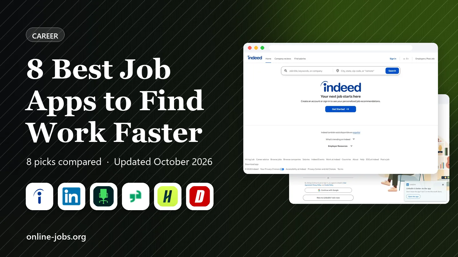 8 Best Job Apps to Find Work Faster in 2026