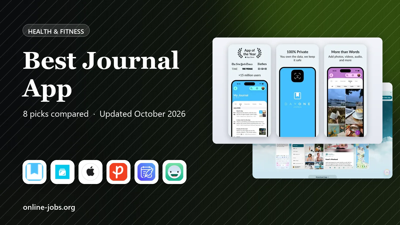 Best Journal App in 2026: 8 Apps Compared