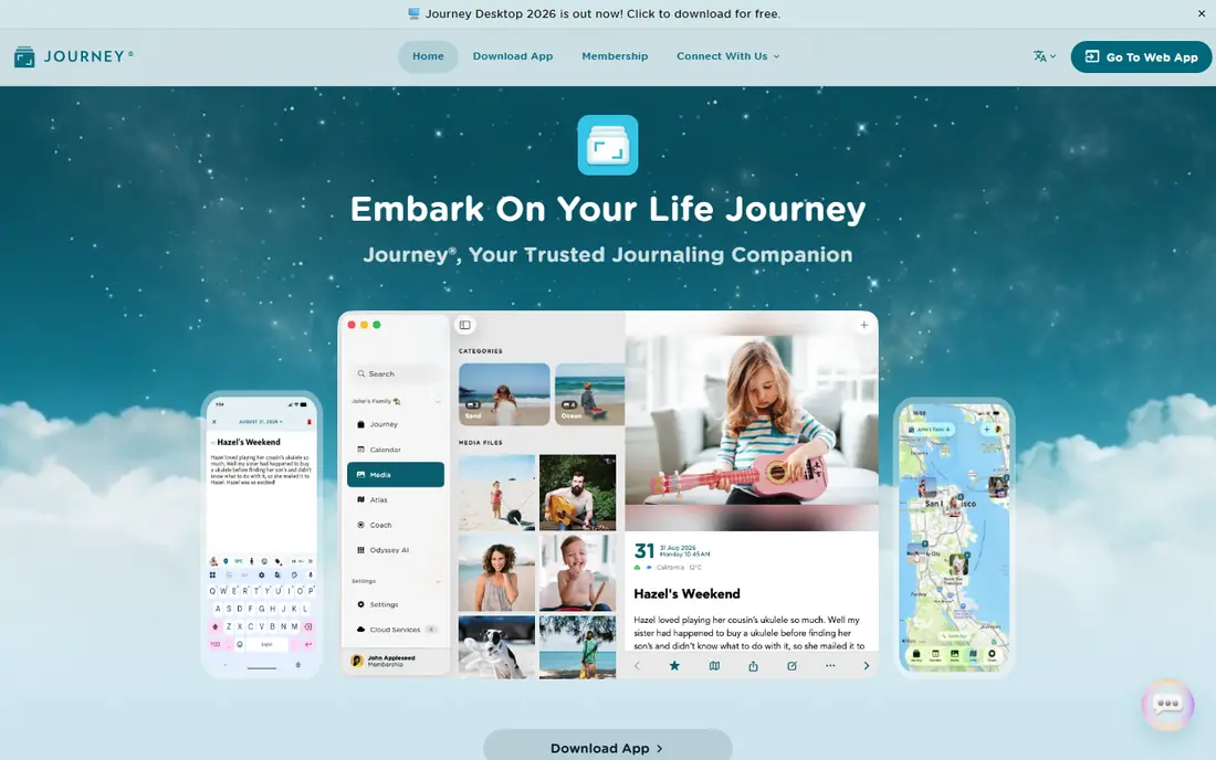 Journey website