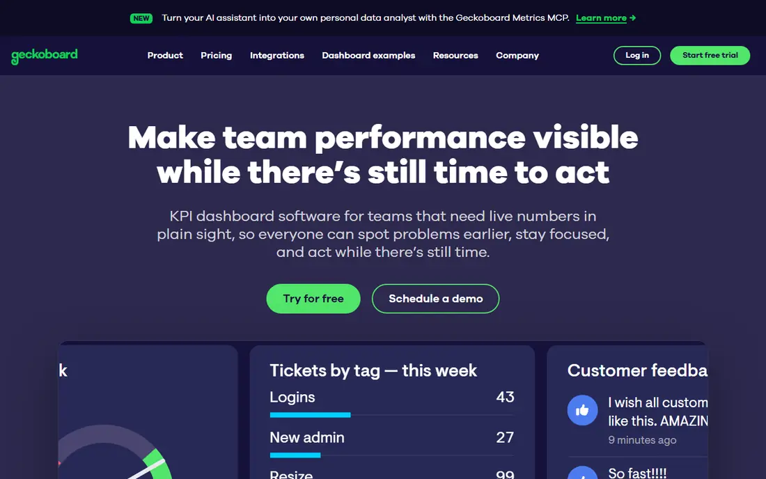 Geckoboard website