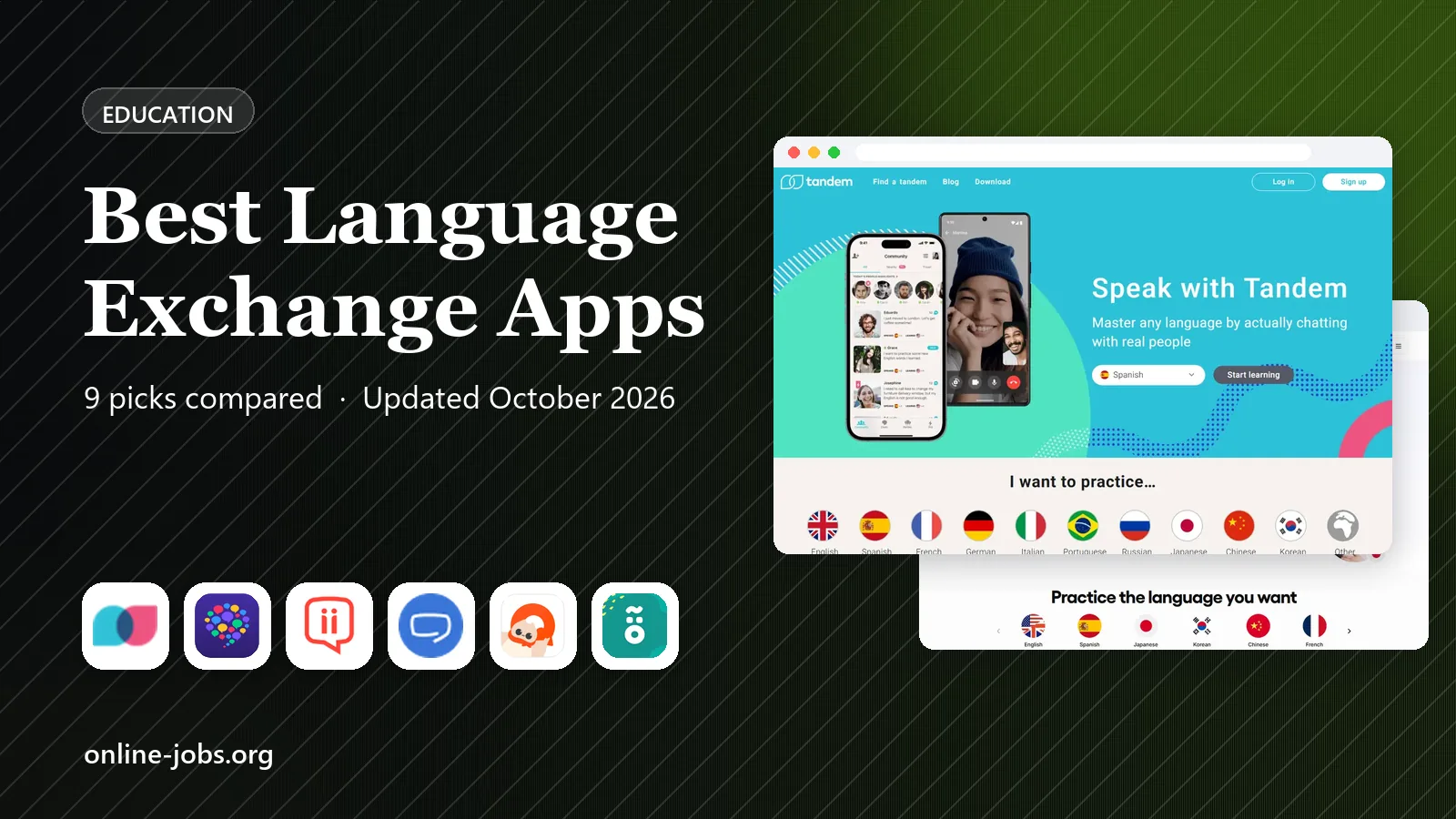 Best Language Exchange Apps in 2026: 9 Apps Compared