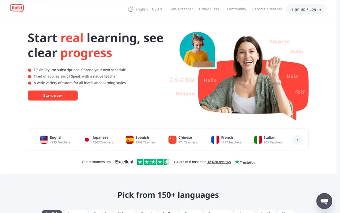italki website