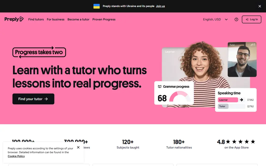 Preply website