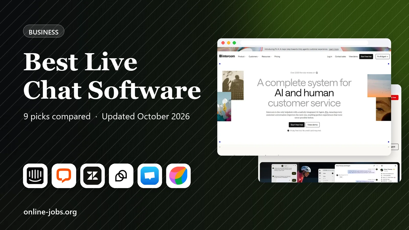 Best Live Chat Software in 2026: 9 Tools Compared