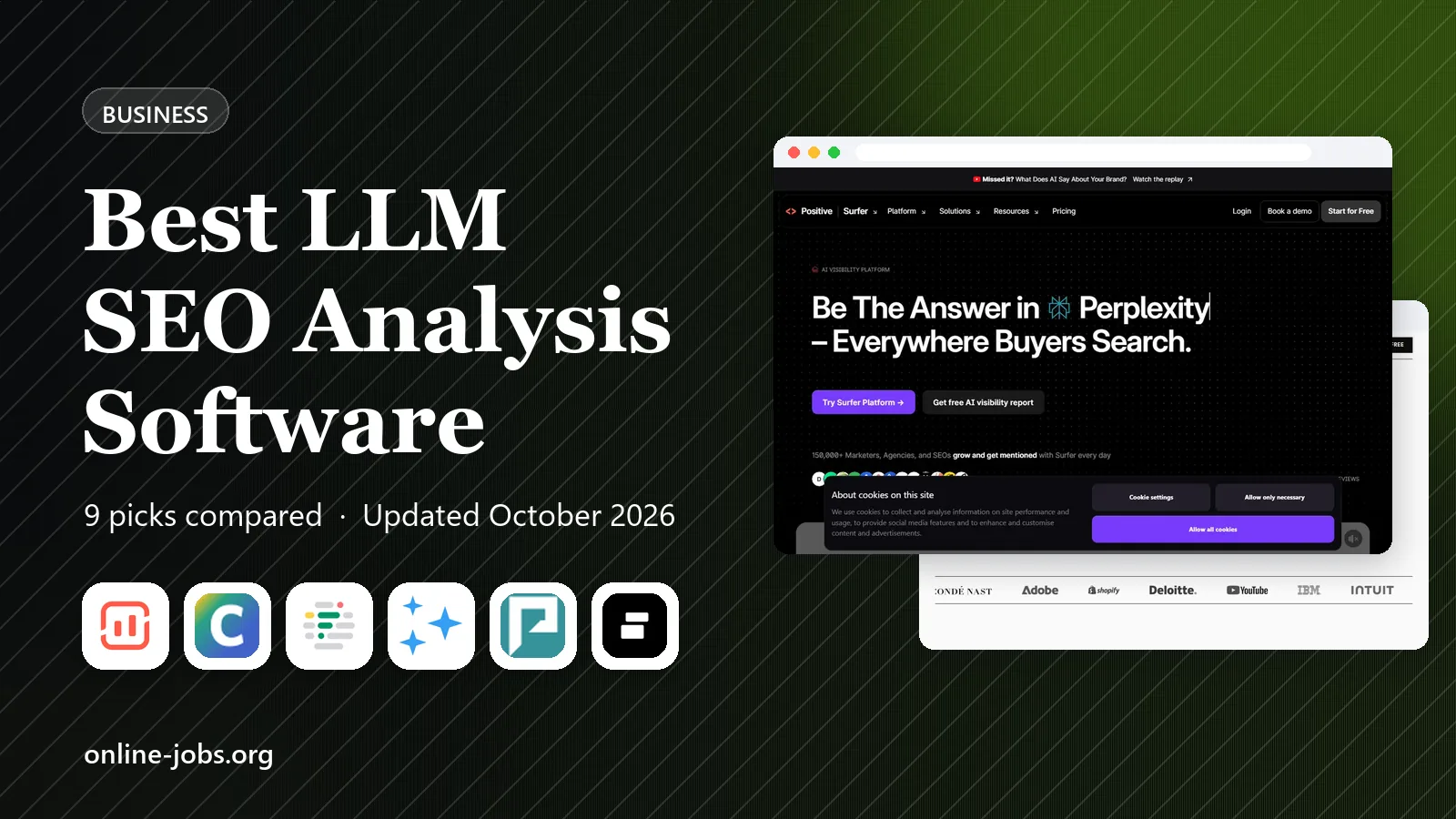 Best LLM SEO Analysis Software in 2026: 9 Tools Compared