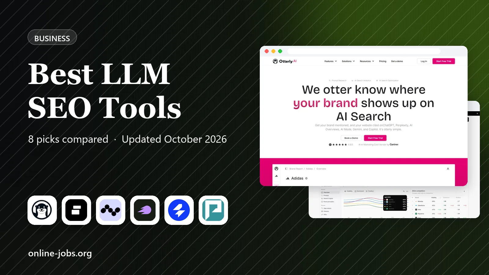 Best LLM SEO Tools in 2026: 8 Tools Compared
