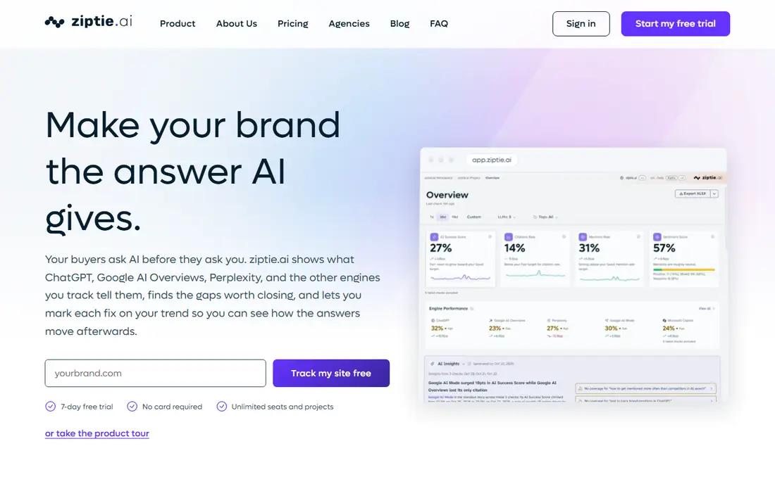 ZipTie website