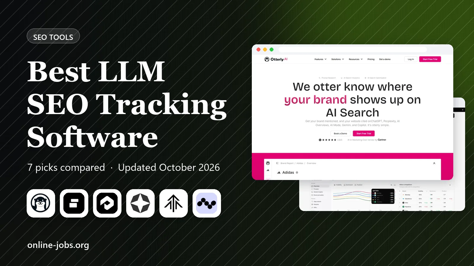 Best LLM SEO Tracking Software in 2026: 7 Tools Compared