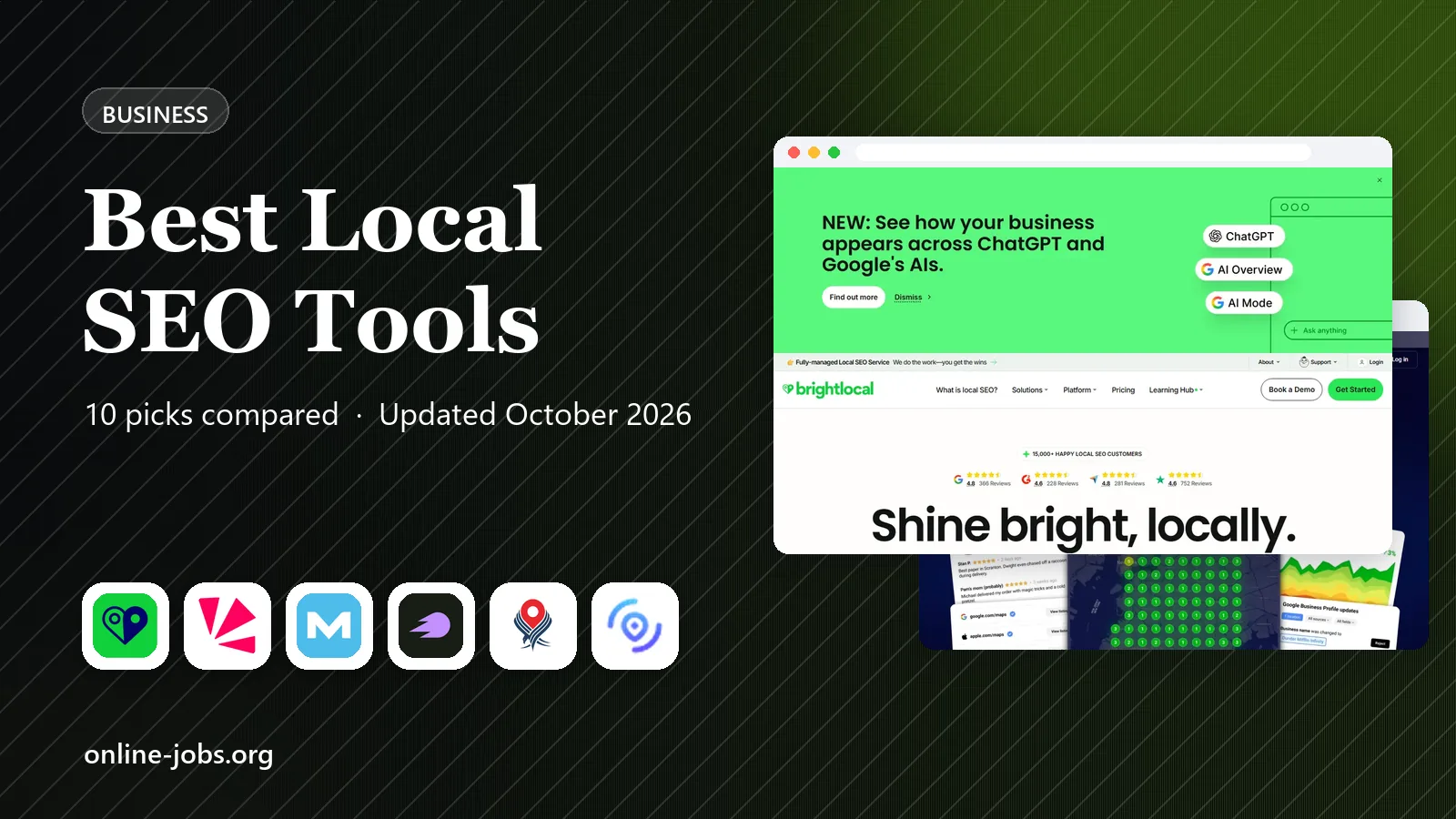 Best Local SEO Tools in 2026: 10 Tools Compared