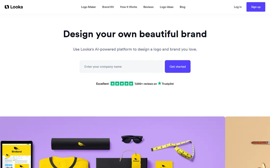 Looka website