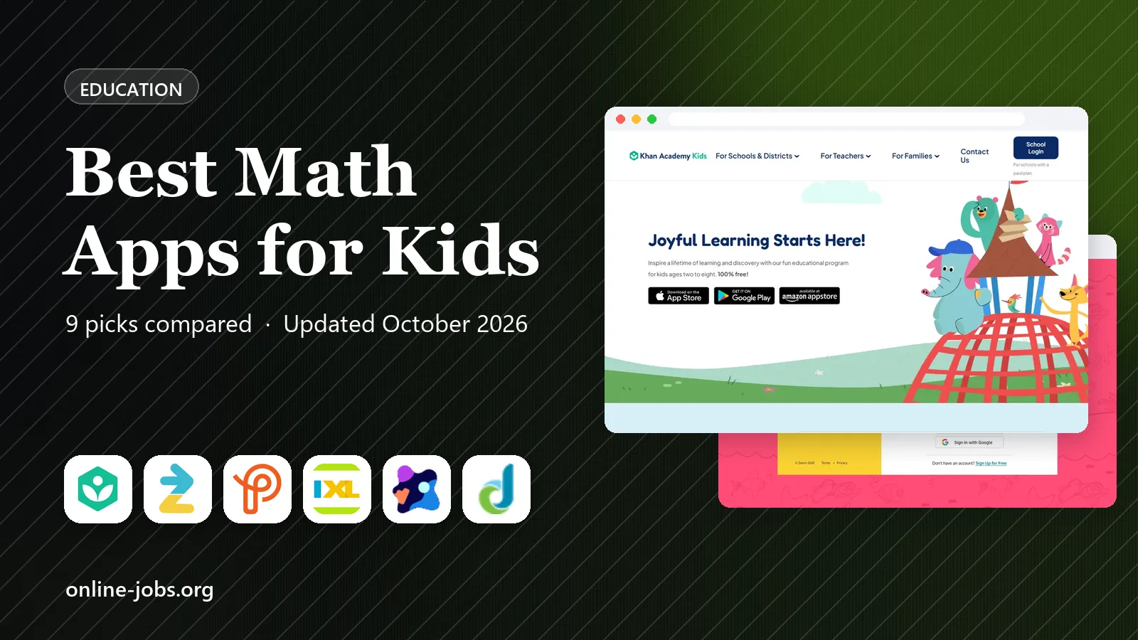 Best Math Apps for Kids in 2026: 9 Apps Compared