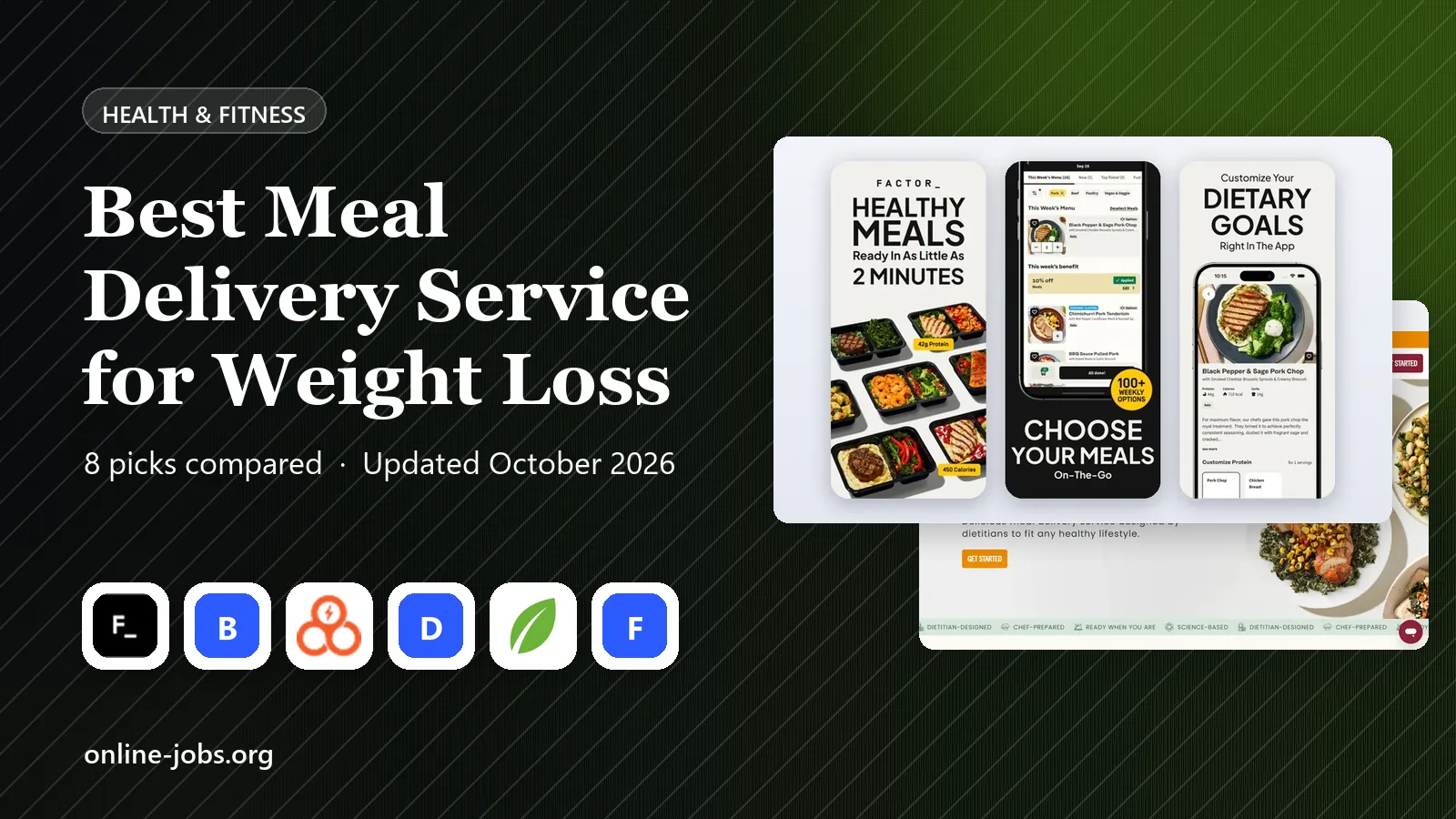 Best Meal Delivery Service for Weight Loss in 2026: 8 Services Compared