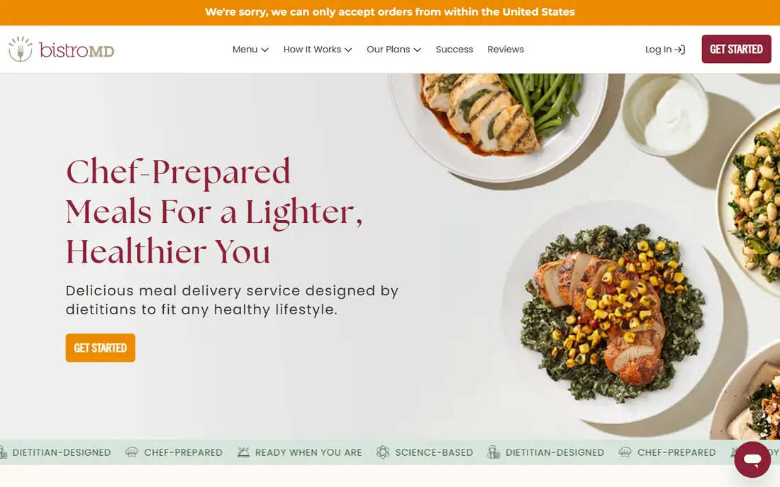 BistroMD website