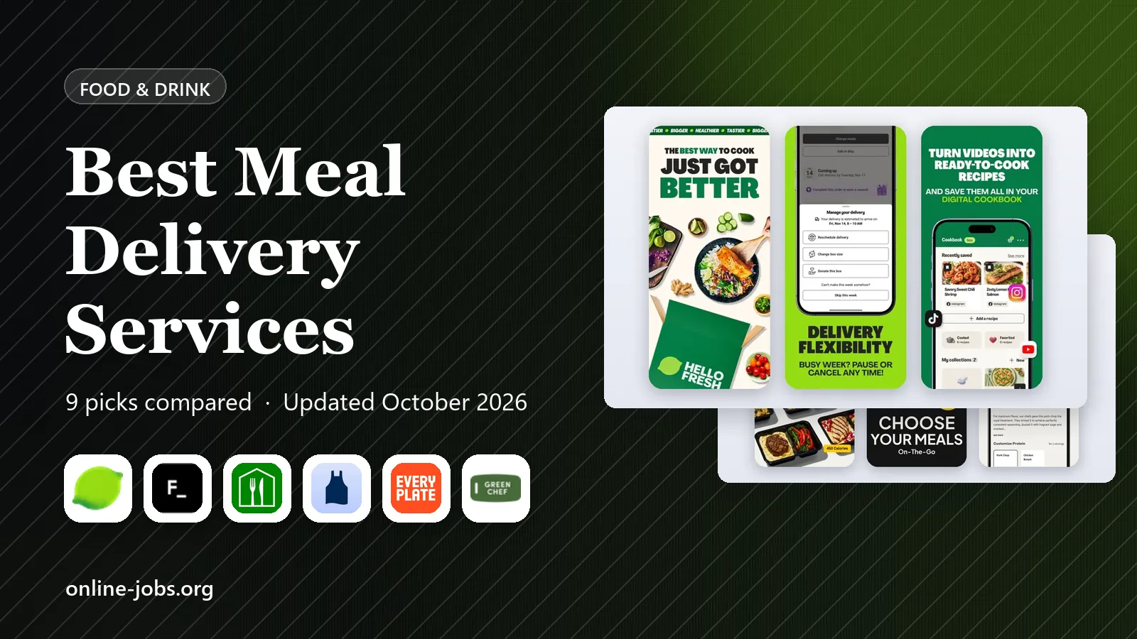 Best Meal Delivery Services in 2026: 9 Services Compared