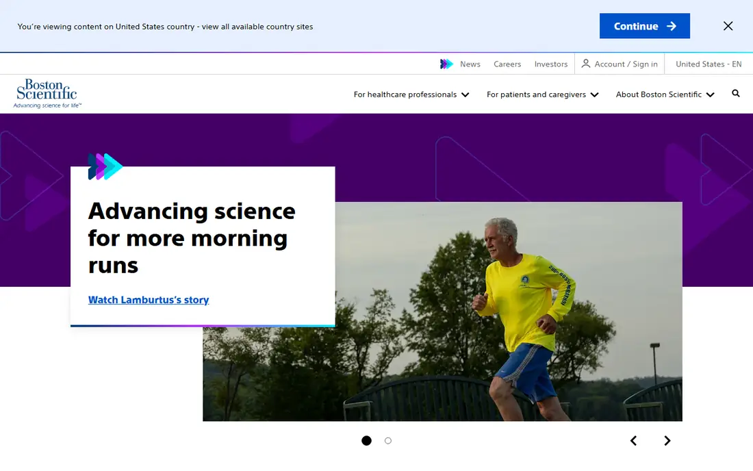 Boston Scientific website